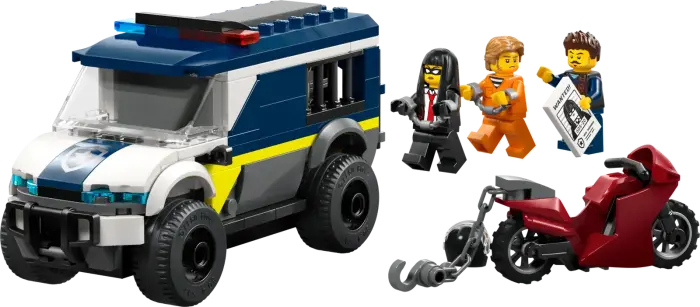 60479 LEGO® City Polis Mahkum Nakliye Aracı - 1