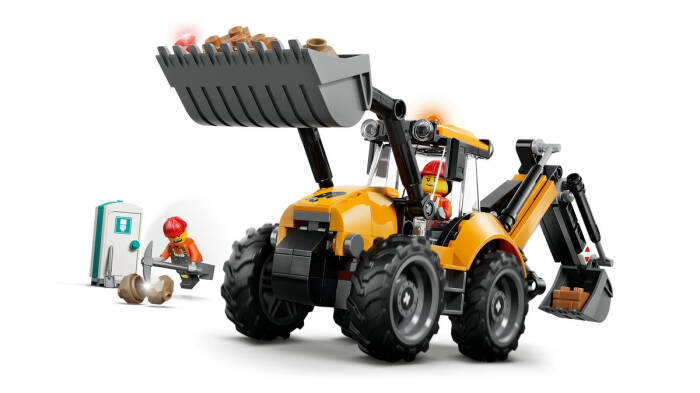 60480 LEGO® City Sarı Kazıcı Yükleyici - 6