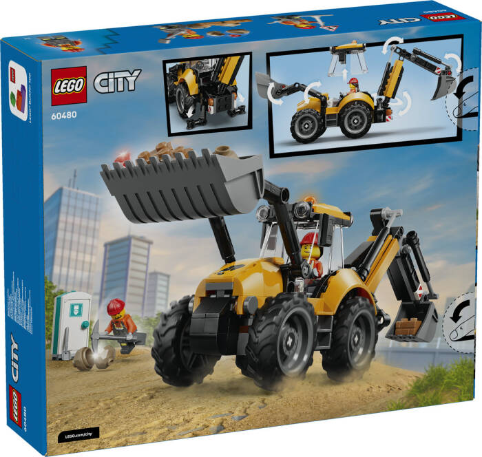 60480 LEGO® City Sarı Kazıcı Yükleyici - 7