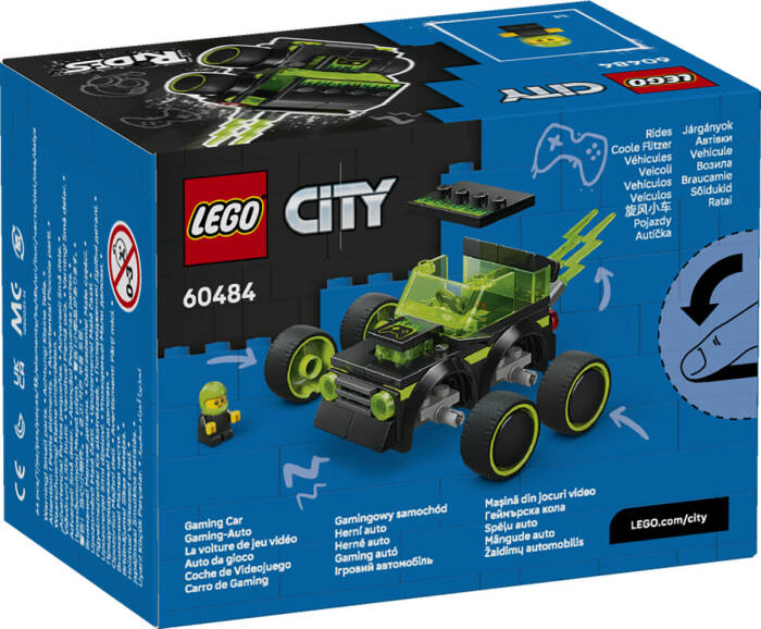 60484 LEGO® City Araçlar – Video Oyunu Yarış Arabası - 7
