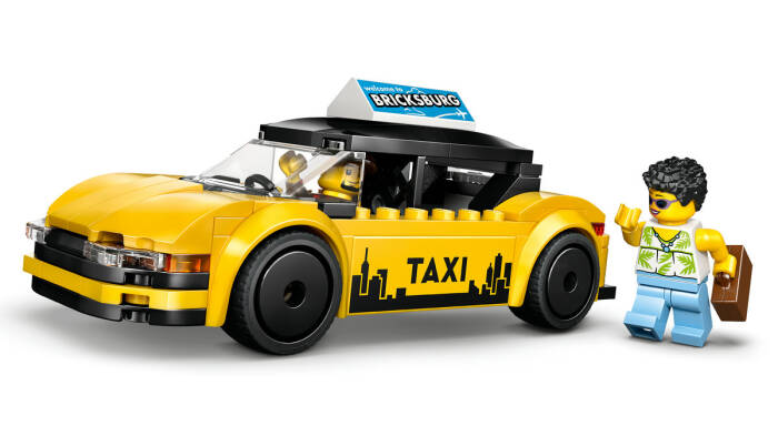 60487 LEGO® City Sarı Taksi - 3