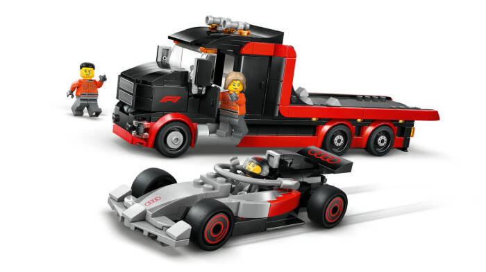 60493 LEGO® City Audi F1® Yarış Arabalı F1® Sergileme Kamyonu - 3