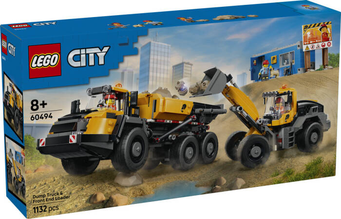 60494 LEGO® City Damperli Kamyon ve Ön Yükleyici - 2