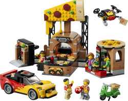 60496 LEGO® City Araçlarla Pizza Dağıtım Deneyimi - City