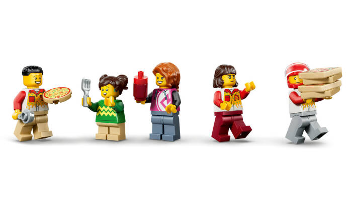 60496 LEGO® City Araçlarla Pizza Dağıtım Deneyimi - 4
