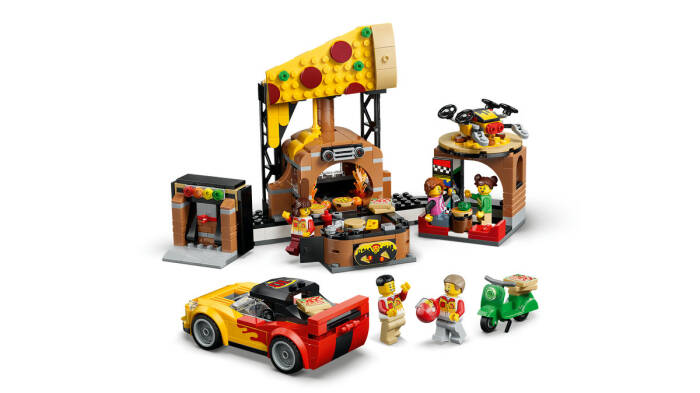 60496 LEGO® City Araçlarla Pizza Dağıtım Deneyimi - 5