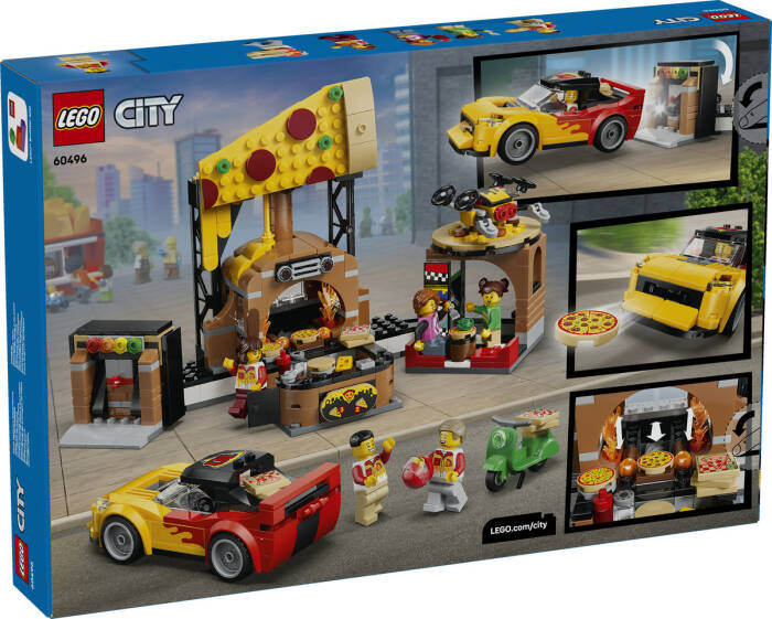 60496 LEGO® City Araçlarla Pizza Dağıtım Deneyimi - 7