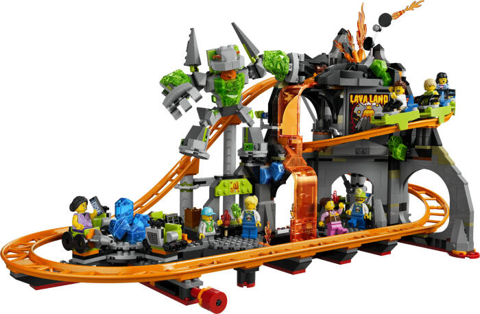 60501 LEGO® City Lava Land Hız Treni Parkı - 1