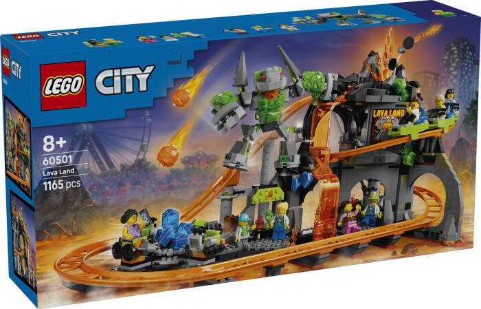 60501 LEGO® City Lava Land Hız Treni Parkı - 2