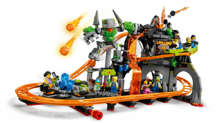 60501 LEGO® City Lava Land Hız Treni Parkı - 3