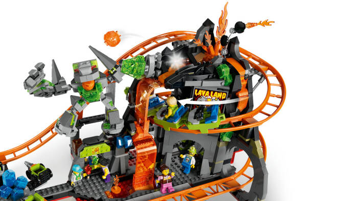60501 LEGO® City Lava Land Hız Treni Parkı - 6