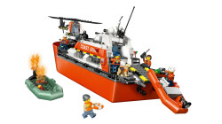60504 LEGO® City Sahil Güvenlik Kurtarma Botu ve Helikopteri - 5
