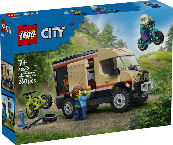 60512 LEGO® City Dağ Bisikleti Macera Minibüsü - 2