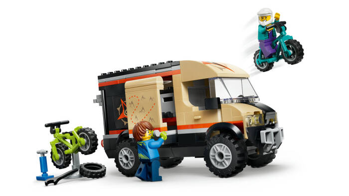 60512 LEGO® City Dağ Bisikleti Macera Minibüsü - 3