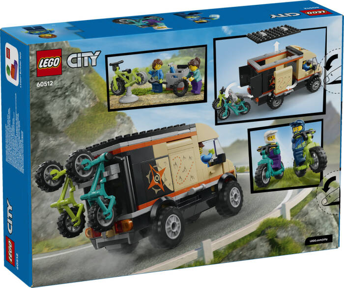 60512 LEGO® City Dağ Bisikleti Macera Minibüsü - 7