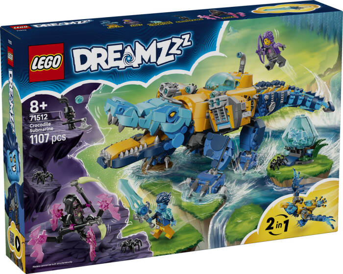 71512 LEGO® DREAMZzz™ Timsah Denizaltı - 2