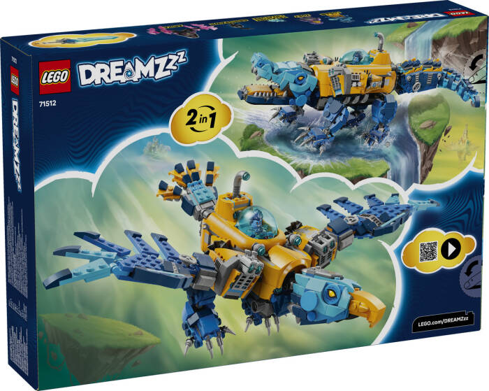 71512 LEGO® DREAMZzz™ Timsah Denizaltı - 7