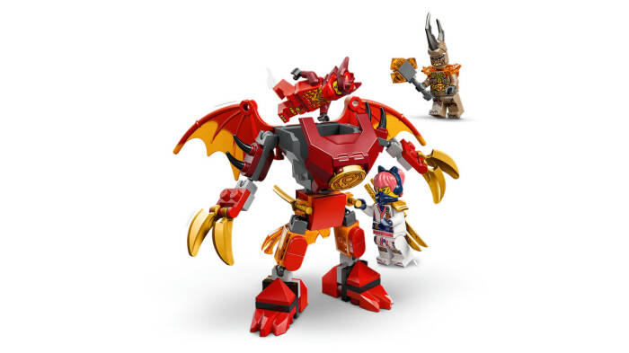 71851 LEGO® NINJAGO® Kai'nin Ejderha Robotu Savaş Paketi - 4
