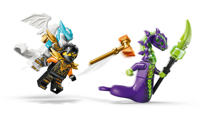 71854 LEGO® NINJAGO® Cole'un Görev Robotu ve Ejderha Zane - 4