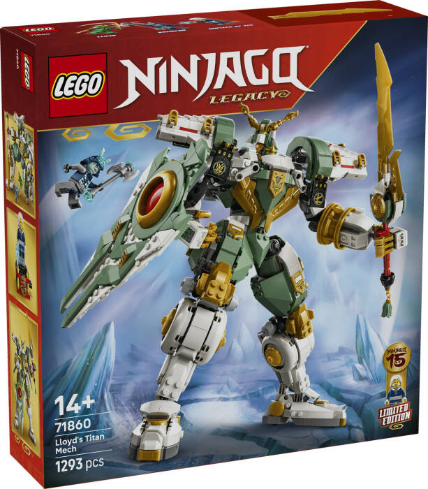 71860 LEGO® NINJAGO® Lloyd'un Titan Robotu 15. Yıl Dönümü - 2