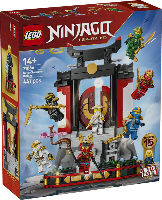 71866 LEGO® NINJAGO® Ninja Karakteri Sergileme Modeli 15. Yıl Dönümü - 2
