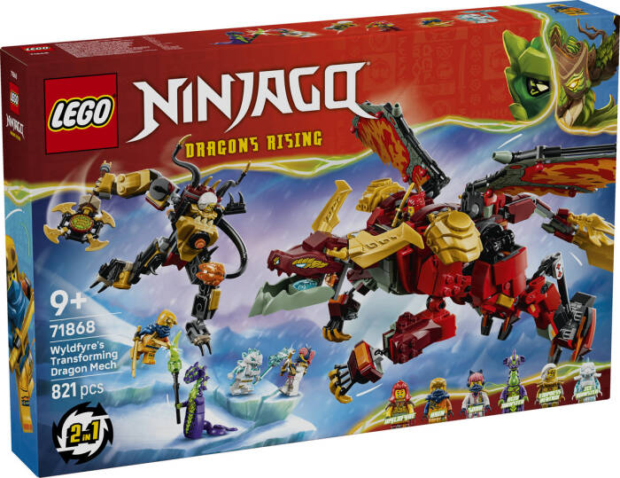 71868 LEGO® NINJAGO® Wyldfyre'ın Dönüşen Ejderha Robotu - 2