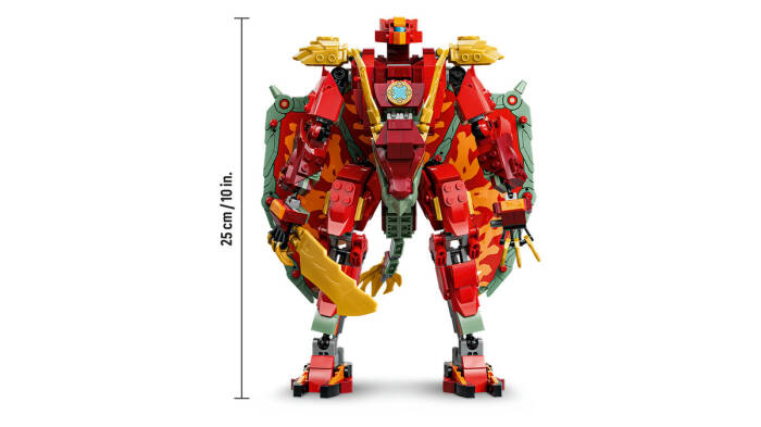 71868 LEGO® NINJAGO® Wyldfyre'ın Dönüşen Ejderha Robotu - 6