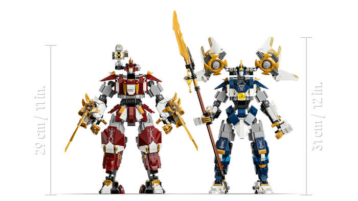 71870 LEGO® NINJAGO® İkiz Titan Robotları - 4