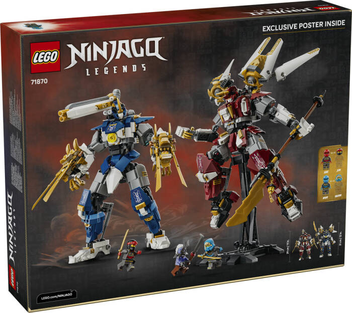 71870 LEGO® NINJAGO® İkiz Titan Robotları - 7