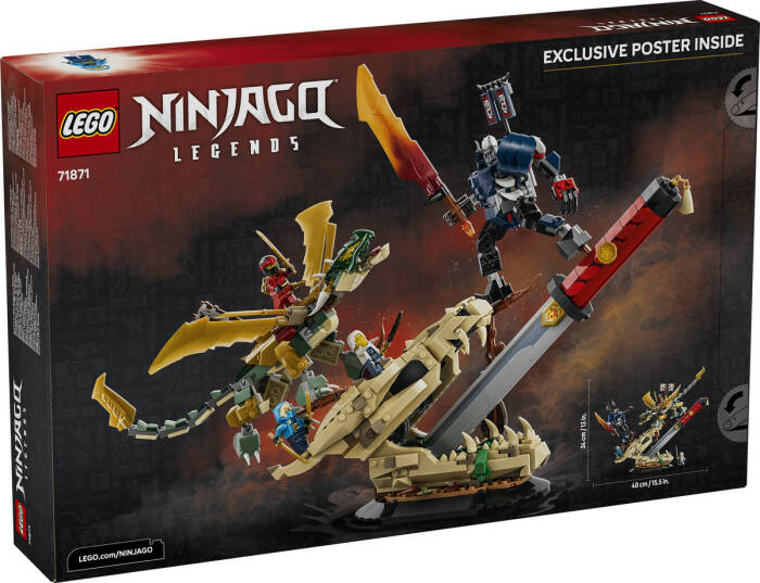 71871 LEGO® NINJAGO® Ejderha Kılıcı Savaşı - 6