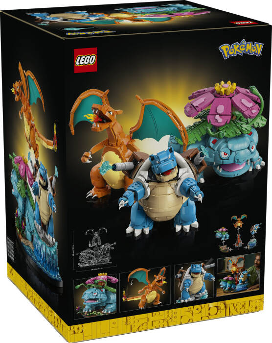 72153 LEGO® Pokémon Venusaur, Charizard ve Blastoise - 7