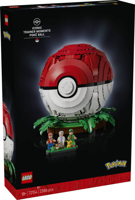 72154 LEGO® Pokémon™ İkonik Eğitmen Anları Poké Topu - 2