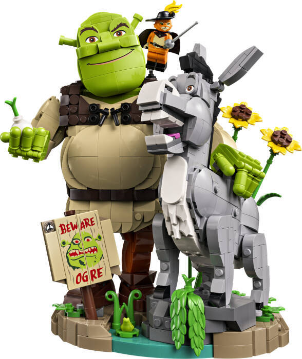 72423 LEGO® Shrek Şrek, Eşek ve Çizmeli Kedi - 1