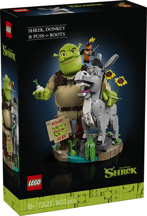 72423 LEGO® Shrek Şrek, Eşek ve Çizmeli Kedi - 2