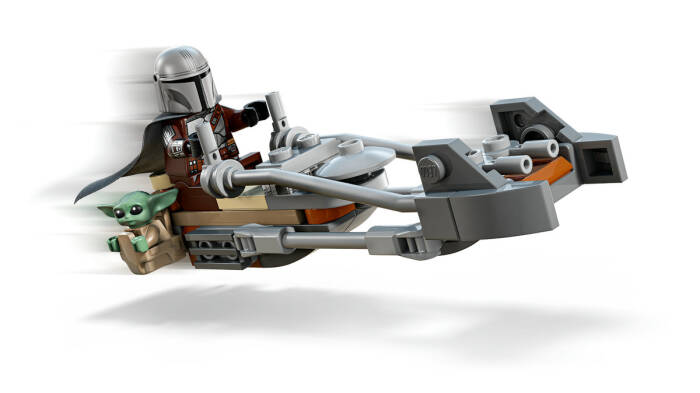 75436 LEGO® Star Wars™ Mandalorian ve Grogu'nun Hız Motoru - 3