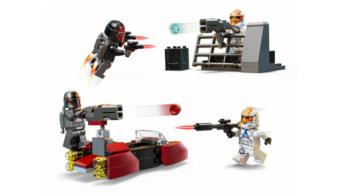 75449 LEGO® Star Wars™ Mandalore Kuşatması Savaş Paketi - 5