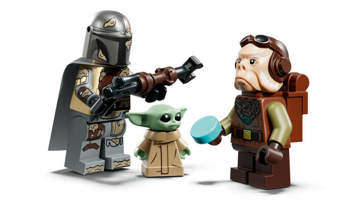 75453 LEGO® Star Wars™ Gezegen Dışı Kum Taşıtı ve Mudhorn - 4