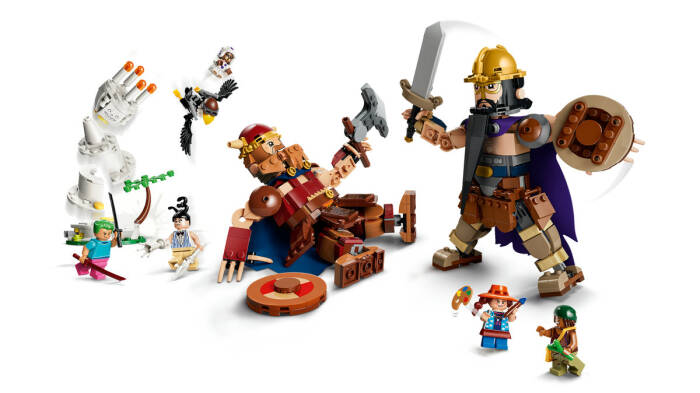 75644 LEGO® ONE PIECE Dorry, Brogy’ye Karşı – Little Garden Devleri - 4