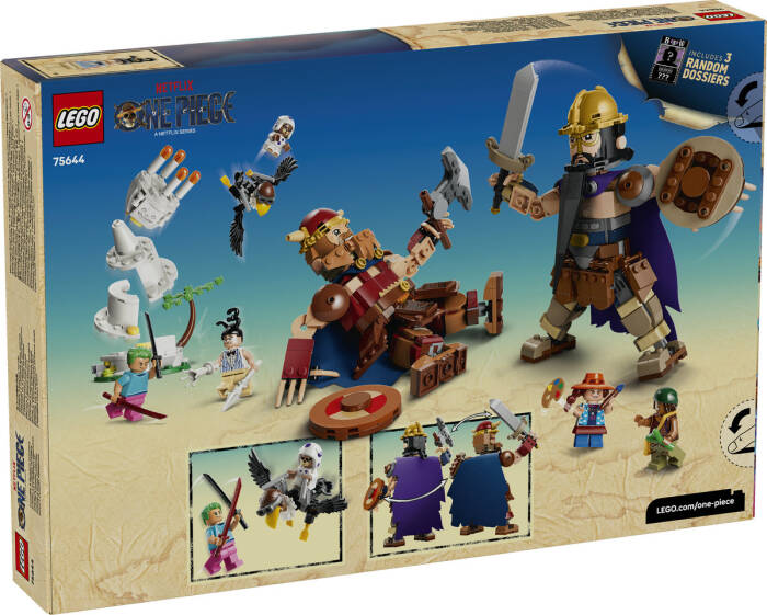 75644 LEGO® ONE PIECE Dorry, Brogy’ye Karşı – Little Garden Devleri - 7