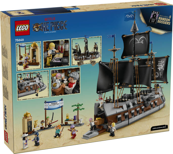 75646 LEGO® ONE PIECE Garp'ın Savaş Gemisi - 7