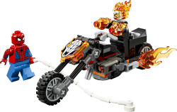 76335 LEGO® | Marvel Örümcek Adam, Ghost Rider Motosikletine Karşı - Marvel