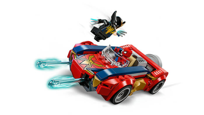 76336 LEGO® | Marvel Örümcek Adam Arabası, Venomlaşmış Wolverine’e Karşı - 1
