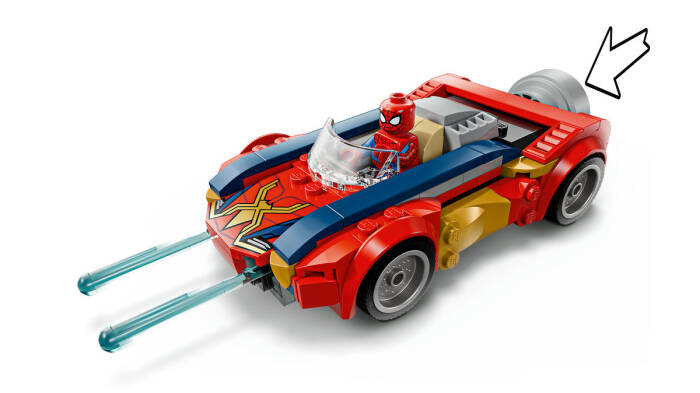 76336 LEGO® | Marvel Örümcek Adam Arabası, Venomlaşmış Wolverine’e Karşı - 4