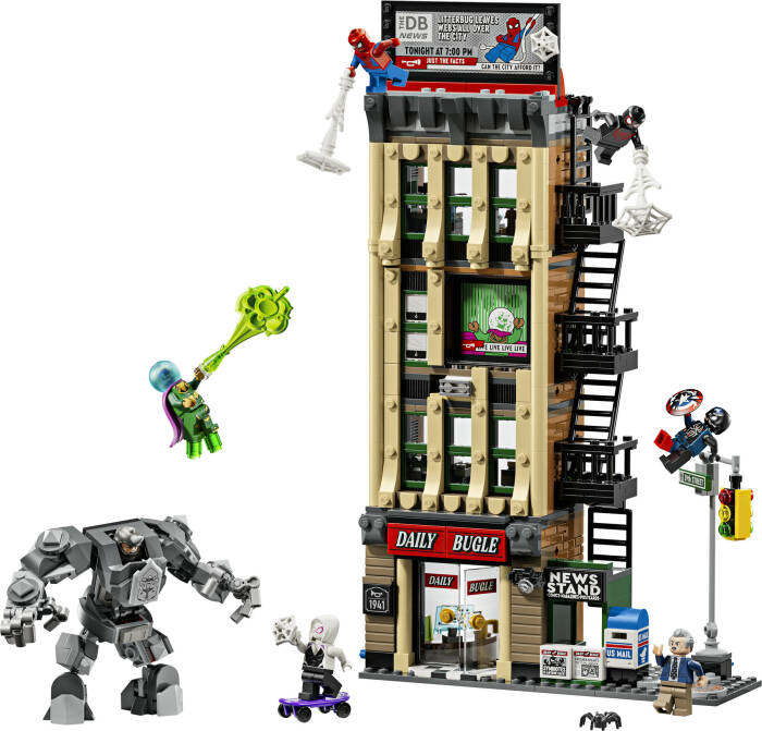 76342 LEGO® | Marvel Örümcek Adam Mysterio'ya Karşı: Daily Bugle - 1