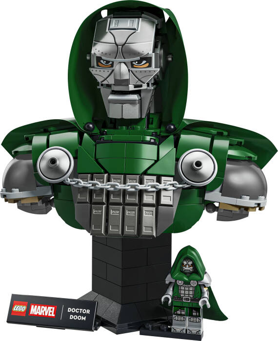 76345 LEGO® | Marvel Doktor Doom Büstü - 1