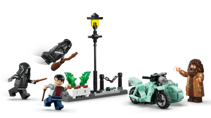 76459 LEGO® Harry Potter™ Hagrid™ ve Harry'nin Privet Drive Kaçışı - 6
