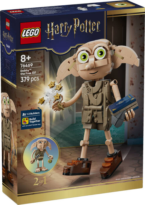 76469 LEGO® Harry Potter™ Özgür Ev Cini Dobby™ - 2
