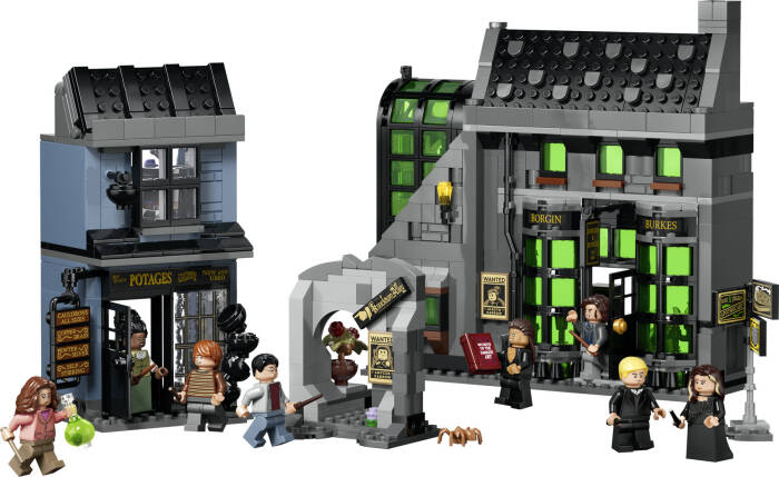 76471 LEGO® Harry Potter™ Knockturn Yolu Büyücü Mağazaları - 1