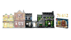 76471 LEGO® Harry Potter™ Knockturn Yolu Büyücü Mağazaları - 5