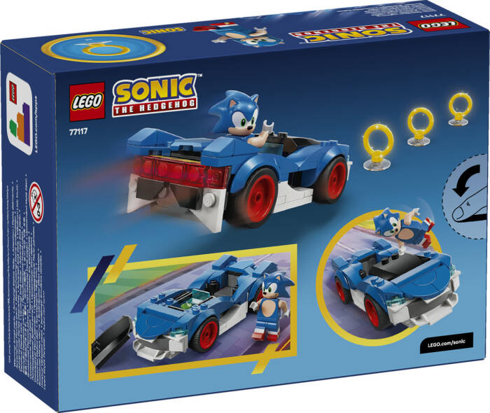 77117 LEGO® Sonic the Hedgehog™ Sonic: Şimşek Araba - 7